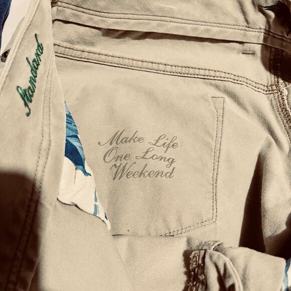 tommy bahama Pants Standard Make Life One Long Weekend Men’s 34/32 - Picture 11 of 11